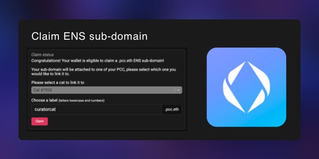 PCC ENS Subdomain Claim